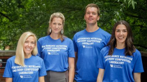 Four members of The DHN Lab team